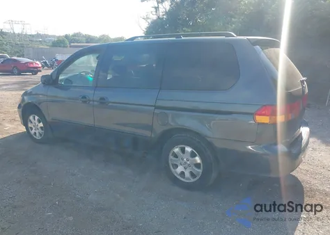 2004 Honda Odyssey Ex z USA, uszkodzony, nr VIN 5FNRL18624B044490